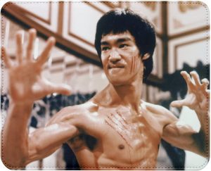Alfombrilla Para El Ratón De Bruce Lee Kung Fu