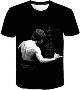 Camiseta De Bruce Lee Arte Marcial