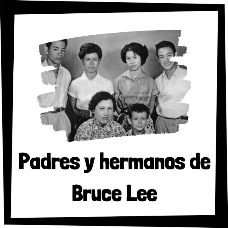 Los Padres Y Hermanos De Bruce Lee