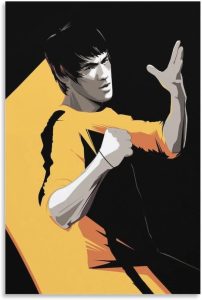 Póster De Bruce Lee Fan Art